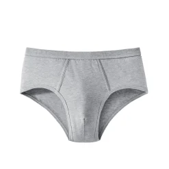 Ondergoed<Blancheporte Open slip met hoge taille - set van 6 blauw / grijs