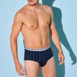 Ondergoed<Eminence Open slip met hoge taille - set van 2 marine