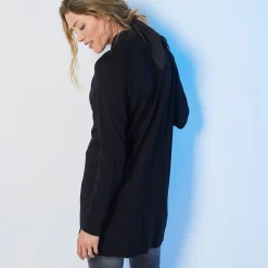 Trui En Vest<Blancheporte Open vest, lange mouwen zwart