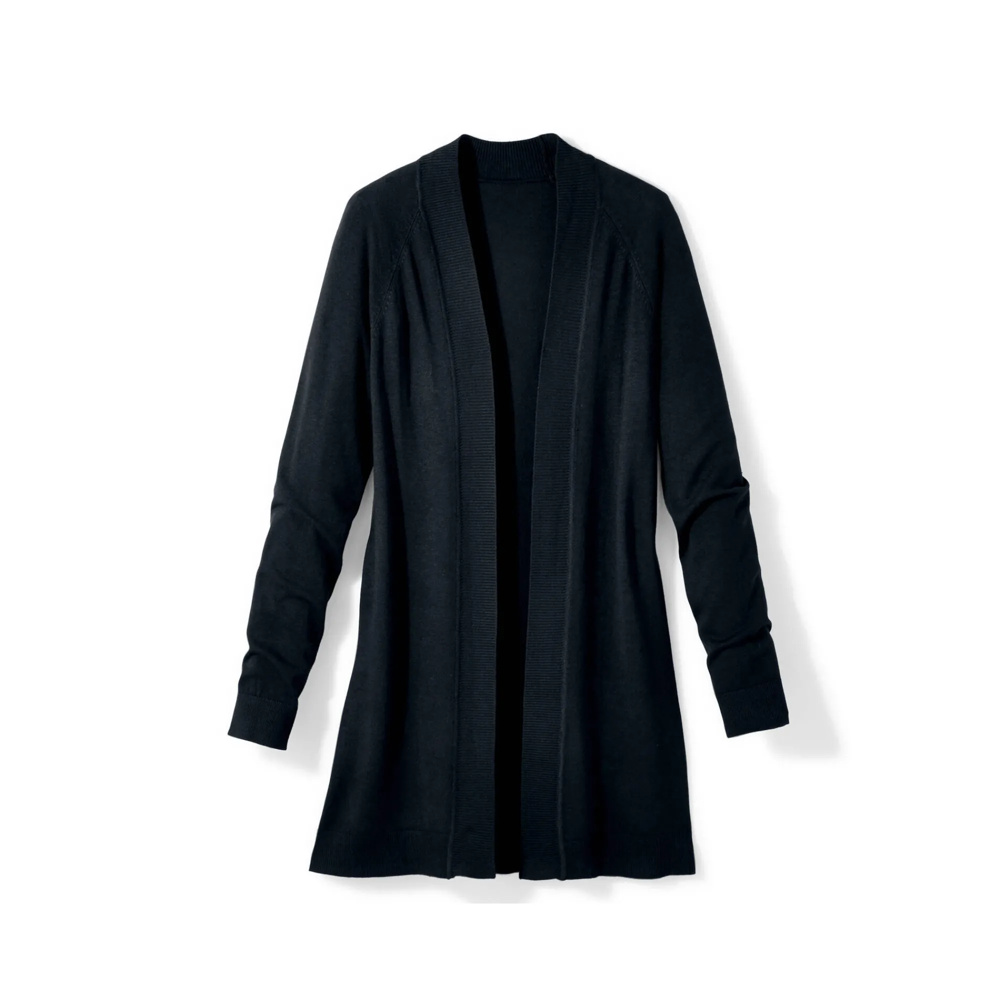 Trui En Vest<Blancheporte Open vest, lange mouwen zwart