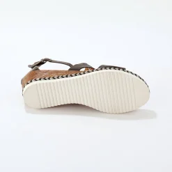 Sandalen En Espadrilles|Schoenen<Blancheporte Opengewerkte sleehaksandalen zwart