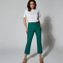 Jeans<Blancheporte Oprolbare 3/4-broek groen