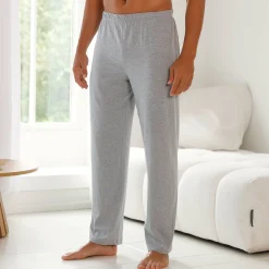 Pyjama En Kamerjas<Blancheporte Pantalon pyjama coton uni chiné grijs