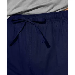 Pyjama En Kamerjas<Blancheporte Pantalon pyjama uni + carreaux bas droits - lot de 2 blauw + marine
