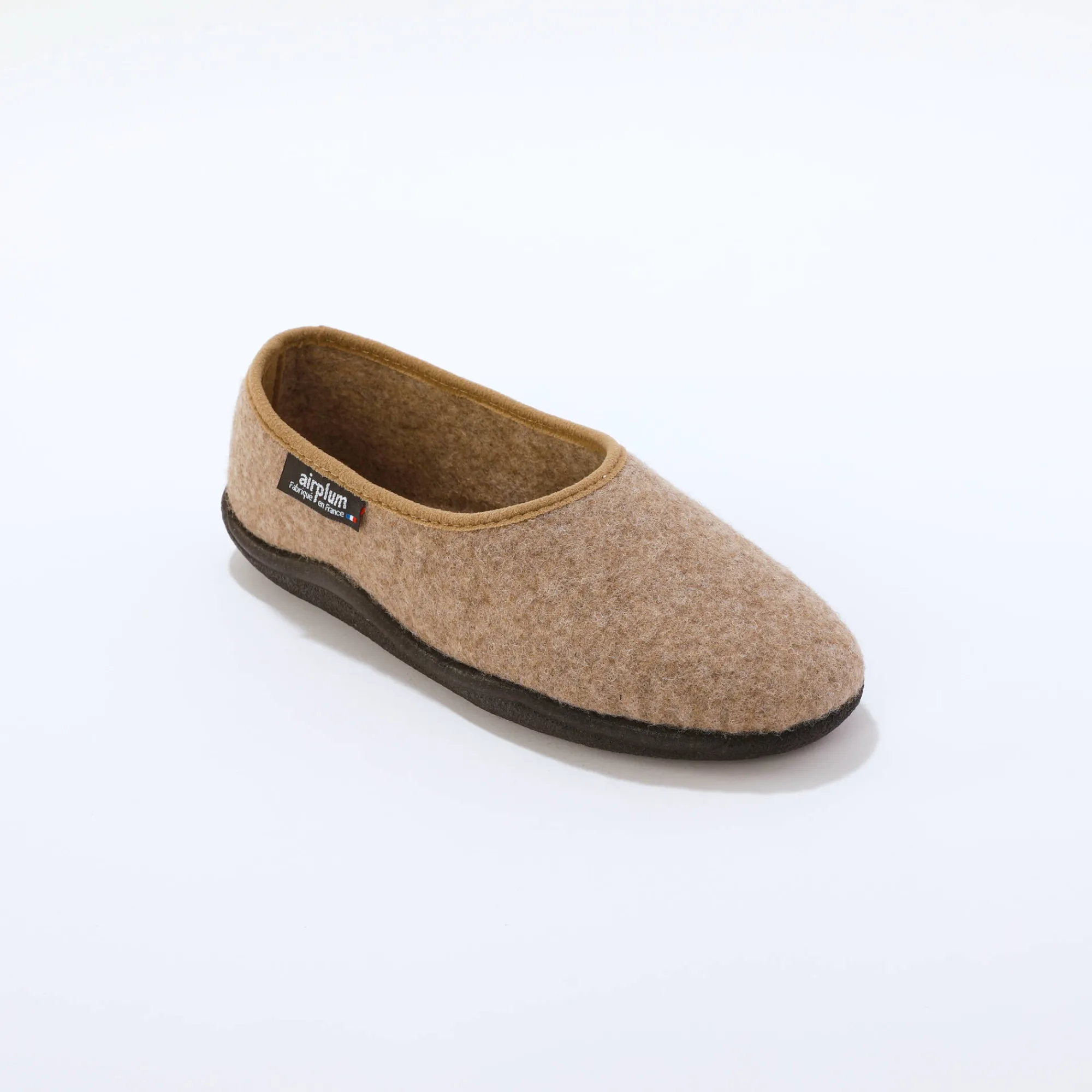Sloffen|Sloffen<Blancheporte Pantoffels in ballerinamodel Airplum®, Airflex™-zolen taupe