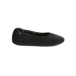 Sloffen|Sloffen<Dim Pantoffels in ballerinastijl, zwart