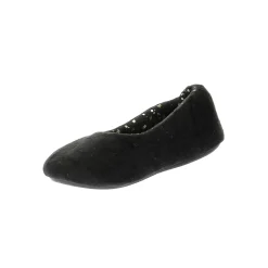 Sloffen|Sloffen<Dim Pantoffels in ballerinastijl, zwart