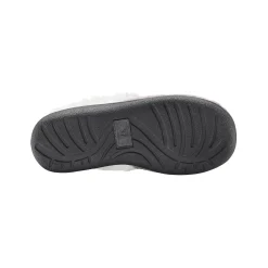 Sloffen|Sloffen<Blancheporte Pantoffels in fleece met bolletjesprint grijs