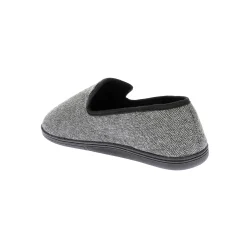 Schoenen|Schoenen Heren<Dim Pantoffels met visgraatmotief donkergrijs