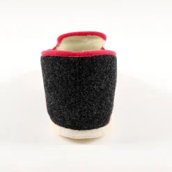 Schoenen|Schoenen Heren<Blancheporte Pantoffels met wolvoering en stille viltzool grijs