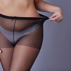 Panty’s, Kniekousen En Sokken<Blancheporte Panty voor grote maten - set van 5 zwart