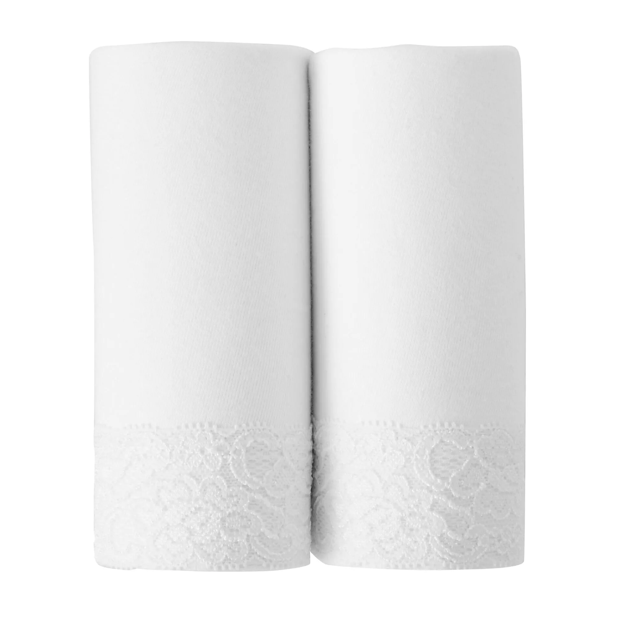 Body En Panty<Blancheporte Pantybroekje in katoen en kant - set van 2 wit