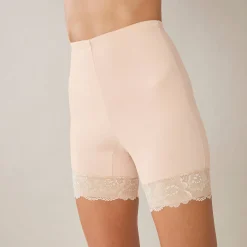 Feestelijke Lingerie|Body En Panty<Blancheporte Pantybroekje in microvezel en kant - modellerend huidkleur