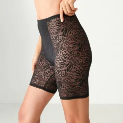 Body En Panty<Blancheporte Pantybroekje in rekbare kant - zonder zijnaden zwart