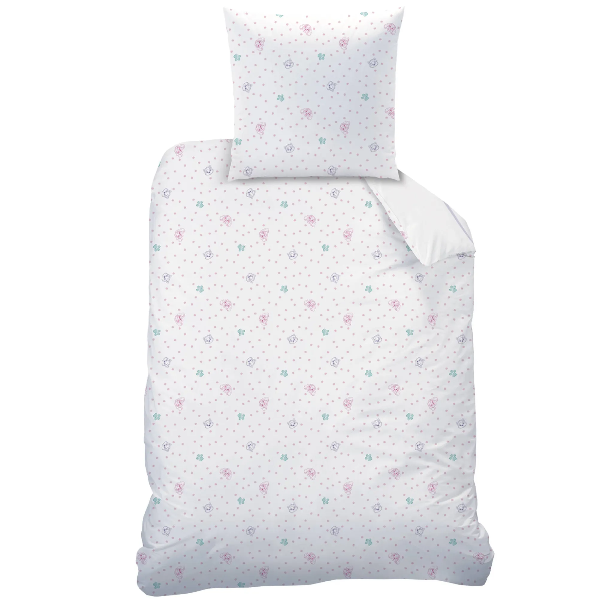 Bedlinnenset Kids|Delige Bedlinnenset<Patpatrouille Pat'Patrouille katoenen set bedlinnen wit