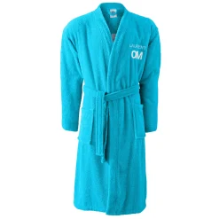 Badjas<OM Persoaliseerbare badjas ®, volwassenen blauw