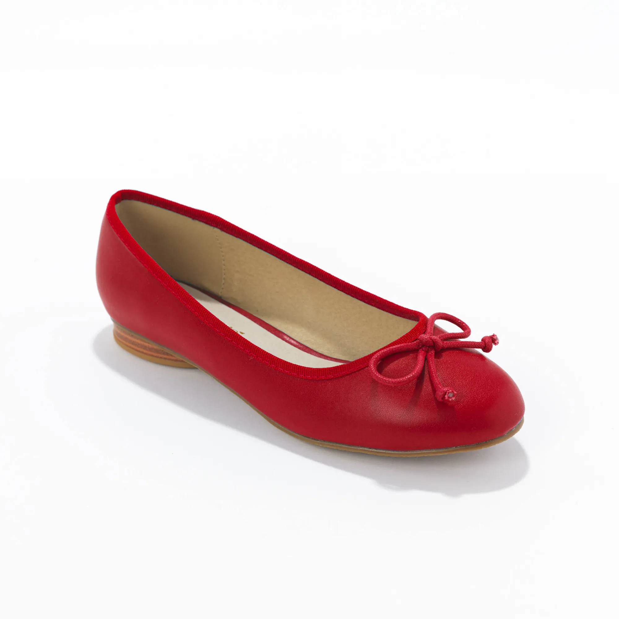 Ballerina's|Schoenen<Blancheporte Platte ballerina's donkerrood