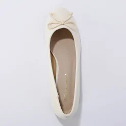 Ballerina's|Schoenen<Blancheporte Platte ballerina's cr&egrave;me