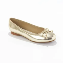 Feestelijke Schoenen|Ballerina's<Blancheporte Platte ballerina's goudkleurig
