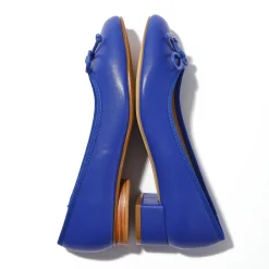 Ballerina's|Schoenen<Blancheporte Platte ballerina's blauw