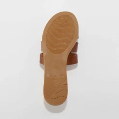 Muiltjes En Klompen|Sandalen En Espadrilles<Blancheporte Platte muiltjes karamel