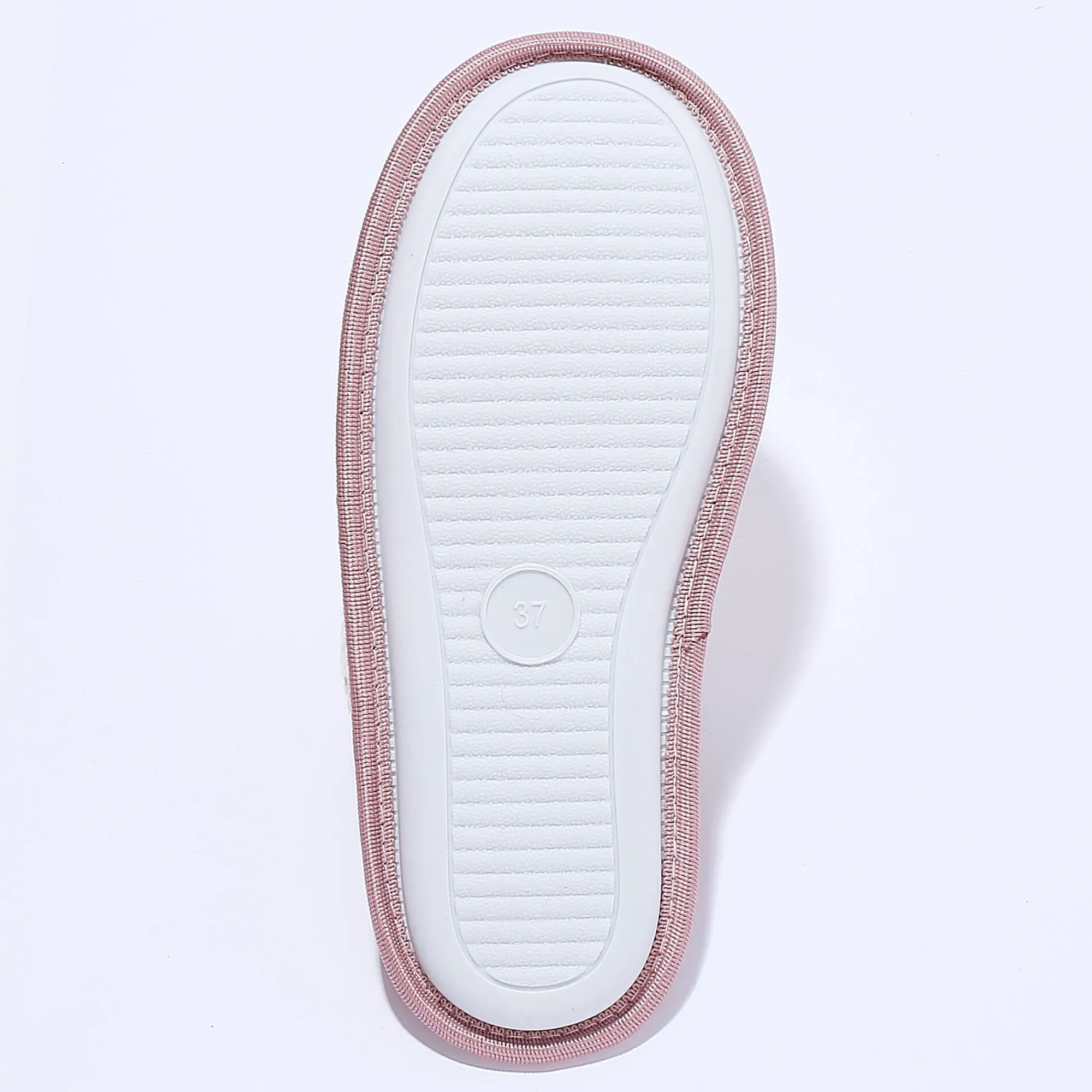 Sloffen|Sloffen<Blancheporte Platte, soepele muiltjes met ster roze