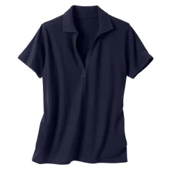 T-Shirt En Topje<Blancheporte Polo met korte mouwen in jerseytricot marine