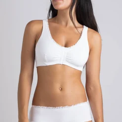Beha<Coeur de Lys Postoperative brassièrebeha zonder beugels - sluiting voor wit