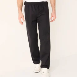 Broek<Blancheporte Praktische joggingbroek, ritsen opzij zwart