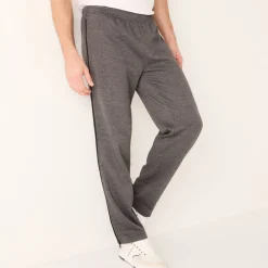 Broek<Blancheporte Praktische joggingbroek, ritsen opzij antraciet