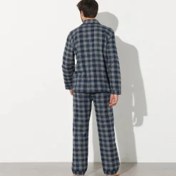 Pyjama En Kamerjas<Blancheporte Pyjama in geruit flanel grijs