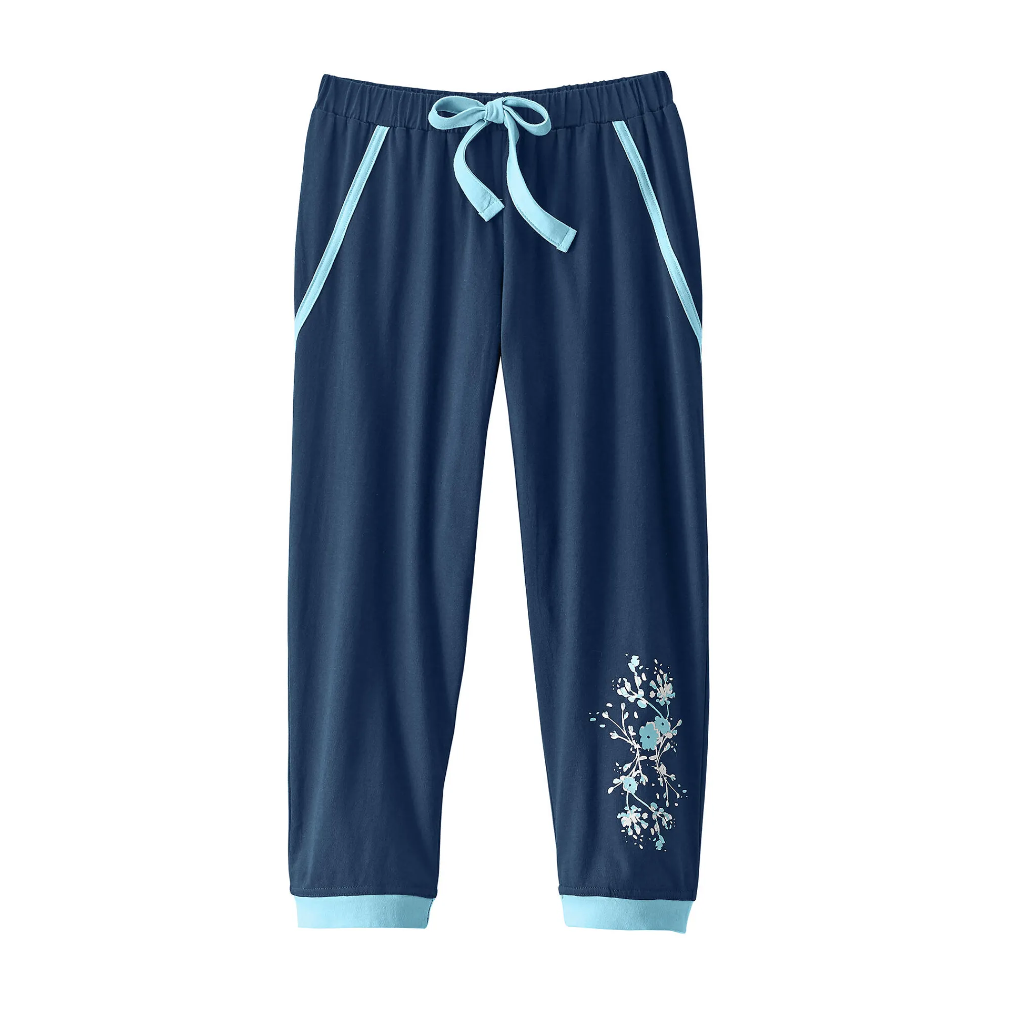 Pyjama<Blancheporte 7/8-pyjamabroek - effen marine
