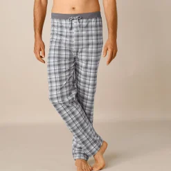 Pyjama En Kamerjas<Blancheporte Pyjamabroek met rechte pijpen - set van 2 blauw geruit / grijs geruit