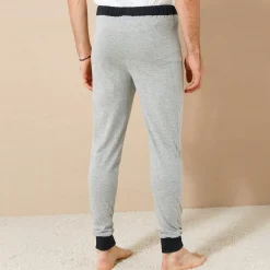 Pyjama En Kamerjas<Blancheporte Pyjamabroek met rechte pijpen - set van 2 grijs + marine
