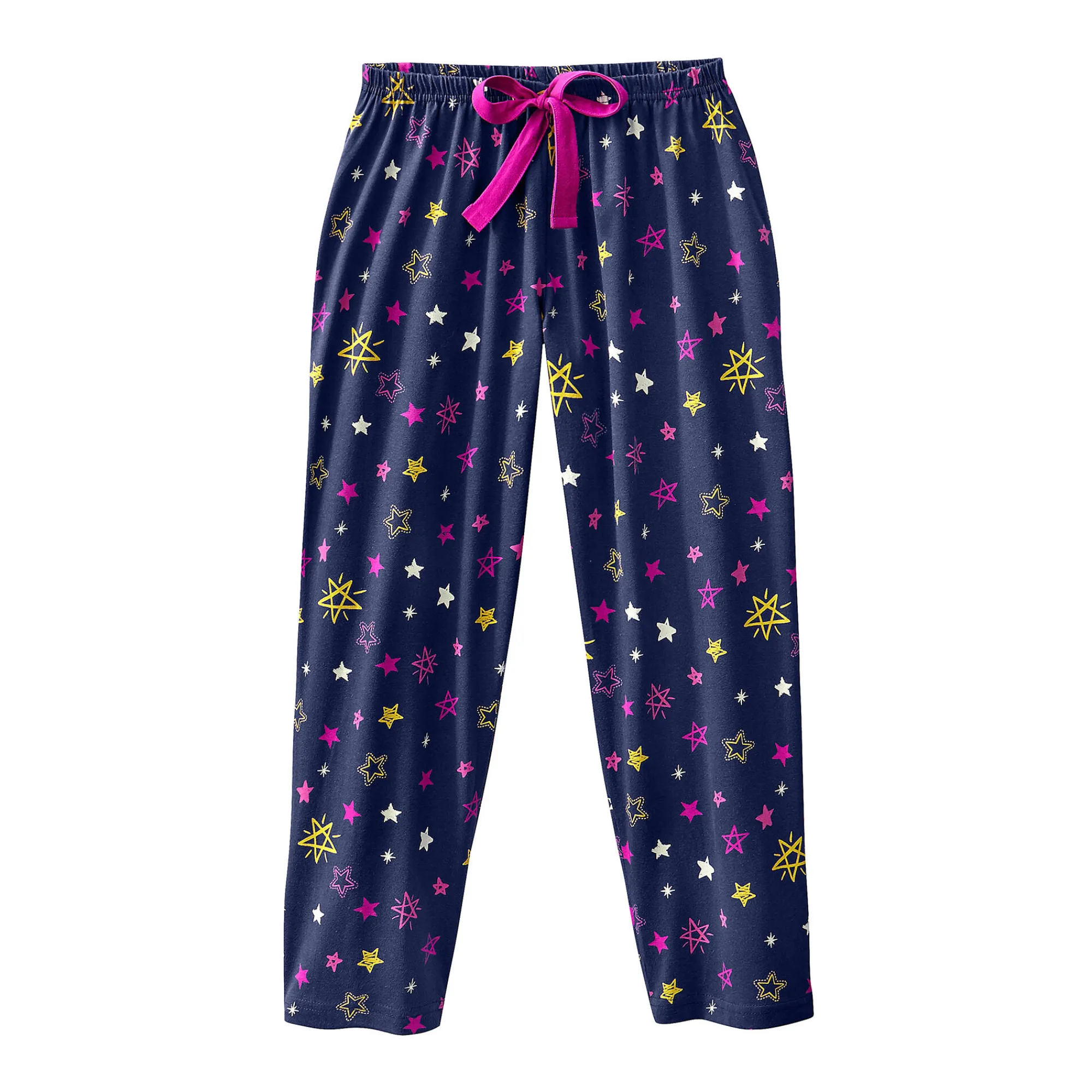 Pyjama<Blancheporte 3/4-pyjamabroek met sterrenprint Estrella - katoen marine