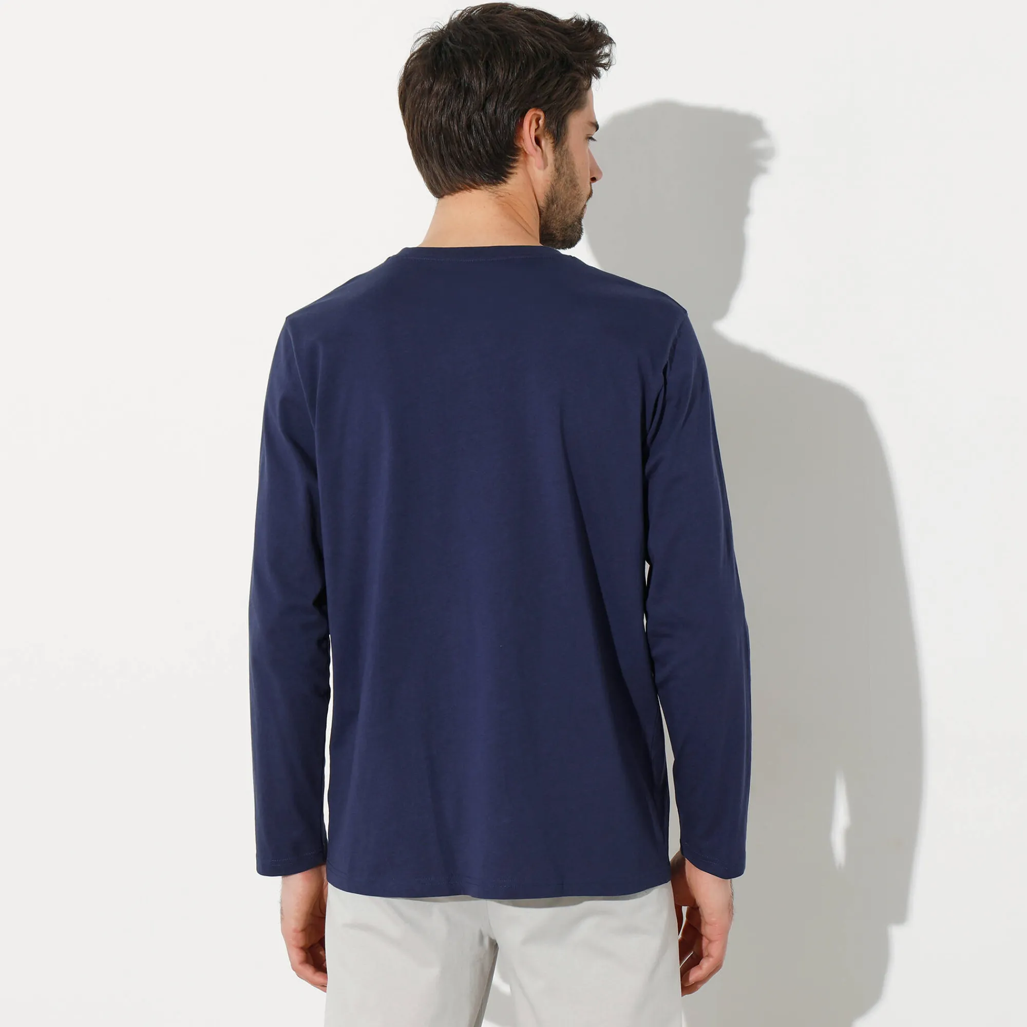 Pyjama En Kamerjas<Blancheporte Pyjamashirt met lange mouwen marine