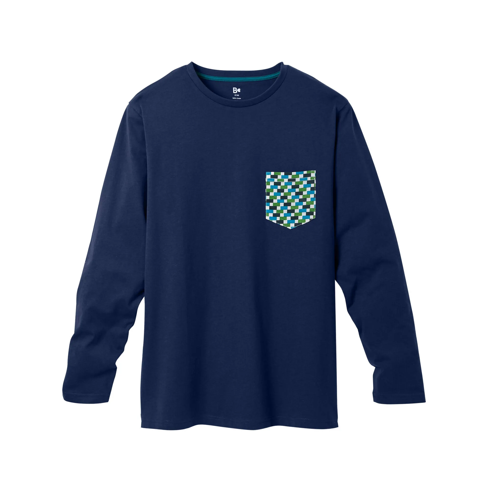 Pyjama En Kamerjas<Blancheporte Pyjamashirt met lange mouwen marine