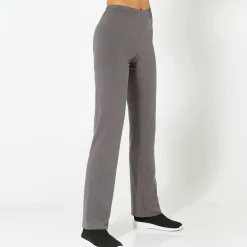 Legging|Broek<Blancheporte Rechte broek in biokateon antraciet