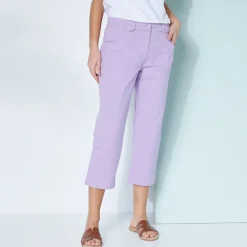 Broek<Blancheporte Rechte 7/8-broek met stretch parma