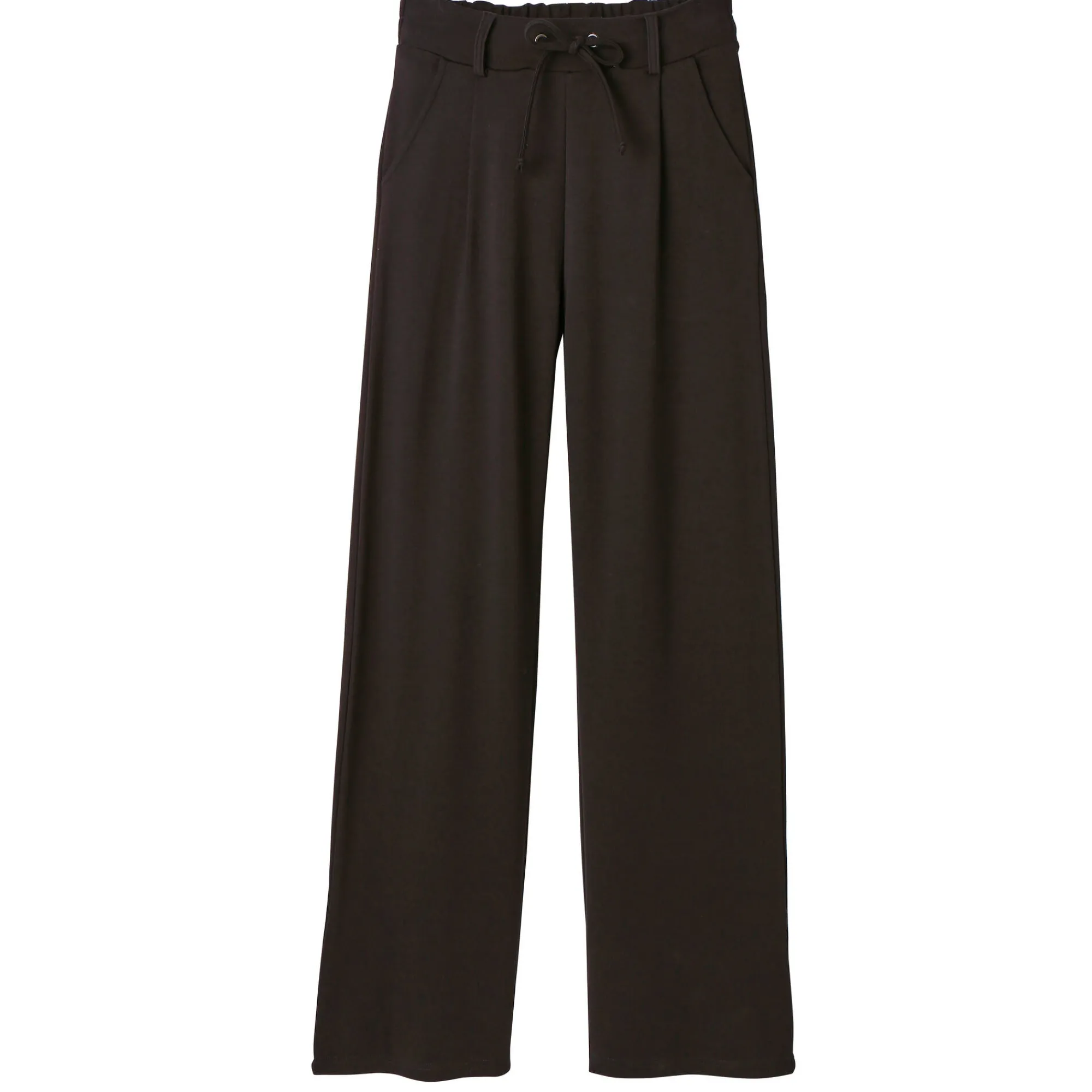 Broek<Blancheporte Rechte broek, milanotricot zwart