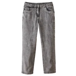 Jeans<Blancheporte Rechte jeans met 5 zakken grijs