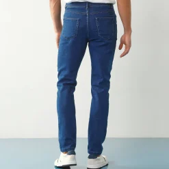Jeans<Blancheporte Rechte jeans met 5 zakken, ultrastretch denim - L32 stone