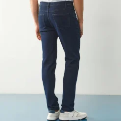 Jeans<Blancheporte Rechte jeans met 5 zakken, ultrastretch denim - L30 dark blue