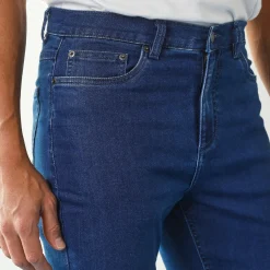 Jeans<Blancheporte Rechte jeans met 5 zakken, ultrastretch denim - L28 stone