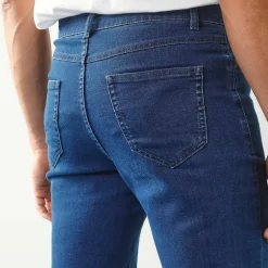 Jeans<Blancheporte Rechte jeans met 5 zakken, ultrastretch denim - L30 stone