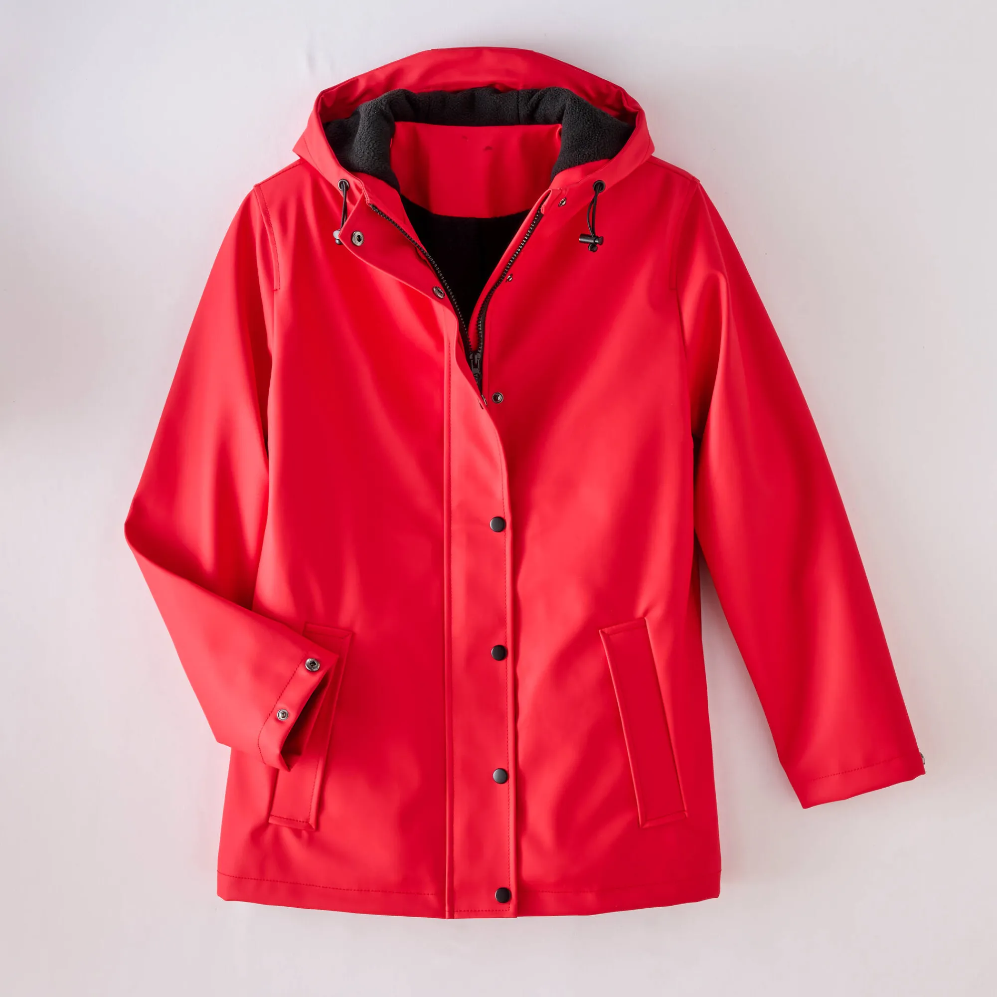 Parka En Donsjas<Blancheporte Regenjas in toile cirée van gerecycleerd polyester(**) rood