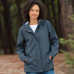 Jas En Mantel<Blancheporte Regenjas met kap marine