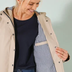 Jas En Mantel<Blancheporte Regenjas met kap beige