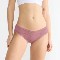 Slip En Shorty<Sloggi Rekbare hipster met kant "Go Crush" - set van 3 roze
