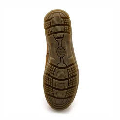 Bottines En Boots|Schoenen<PédiConfort Rekbare, leren boots met dubbele rits PÉDICONFORT bruin